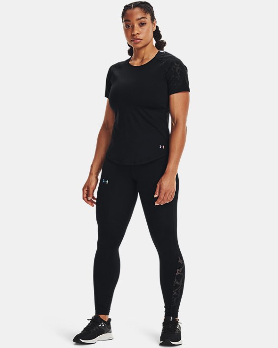 Women's UA RUSH™ HeatGear® No-Slip Waistband Full-Length Leggings, Black, pdpMainDesktop image number 3